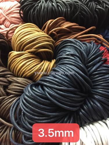 [factory direct sales] 3mm wax rope 3mm round wax line