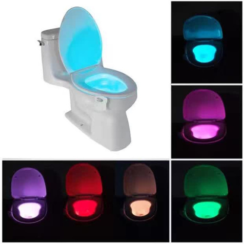 8 Colors Toilet Induction Lamp Hanging Human Body Toilet Induction toilet Light Creative Led Small Night Lamp