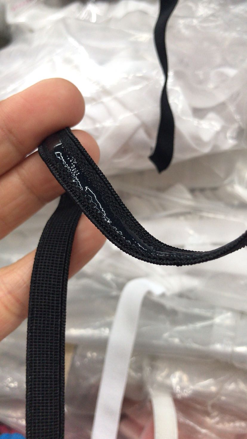 厂家直销防滑肩带松紧带织带可做彩色异型特殊款防滑效果