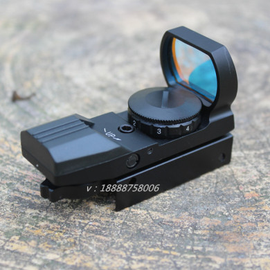 1x20四变点红膜瞄准镜水弹枪全息内红点瞄准器