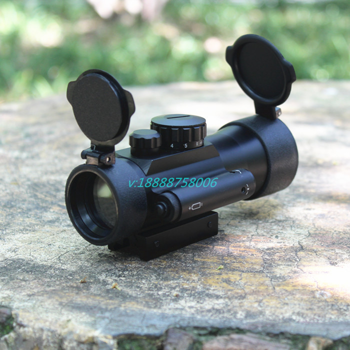3x42带激光内红点水弹枪瞄准镜外贸热卖瞄准器