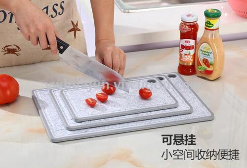 Imitation Marble Plastic Cutting Board Fruit Tray Vegetable Cutting Board Chopping Board