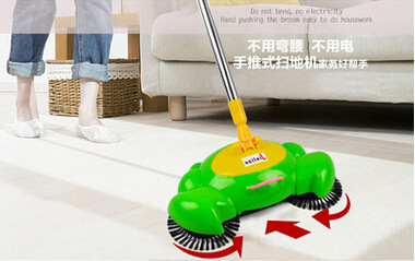 Sweeper Crab Sweeper Rotating Manual Push Sweeper Cleaning Supplies Cleaning Gifts Factory Direct Sales
