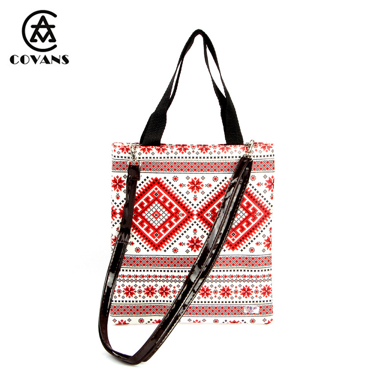 Customized the PU leather digital printing single shoulder or cross-body belt to carry women out fil