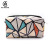 PU leather digital printing bag with large capacity for cosmetic bag ladies take cosmetic bag to order