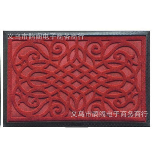 shida 4575 multi-color embossed with side brushed thickened door mat home carpet floor mat bedroom doormat