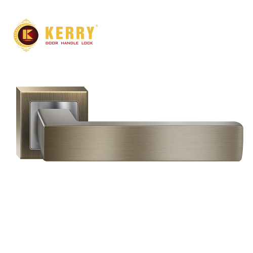 Kerry Square Split Lock AB/SN Indoor Wooden Door Lock