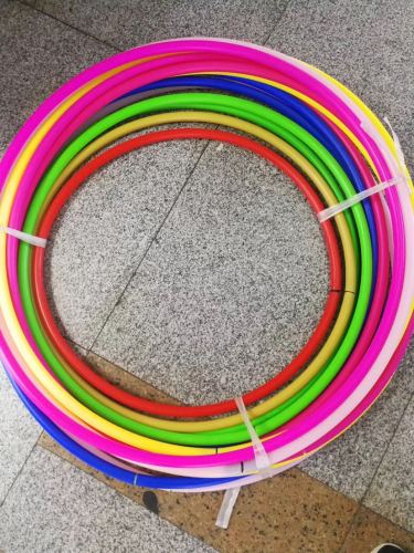 Children‘s Plastic Tube Monochrome Hula Hoop Environmental Protection Materials