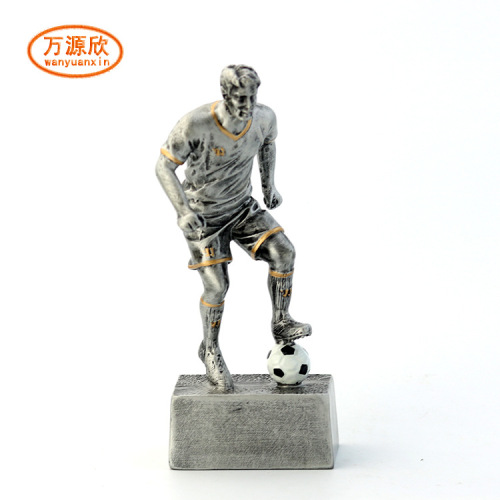 Football Character Series Trophy World Cup Trophy Resin Crafts Hx4670 