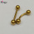 Stainless steel gold ear ipads navel nail navel ring piercing jewelry short style for both men and women