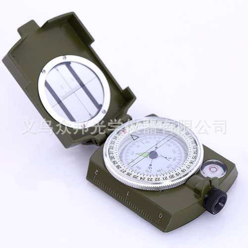 zhongbang optical army green/camouflage multi-function with rope genuine metal high-grade compass factory wholesale