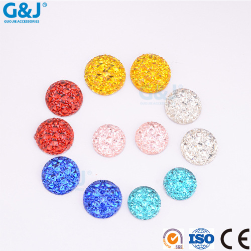 Resin Drill Starry Sky Rough-Picked FV round Satellite DIY Shoes and Hats Ornament Accessories Can Be Punched