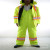 Blazer safety suit with hat and zipper forest road cargo jacket thermal cargo jacket