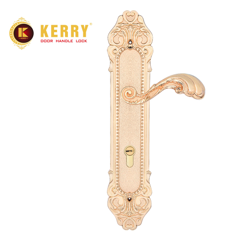 Kerry Panel Lock 85mmgp Golden PVD Retro Door Lock