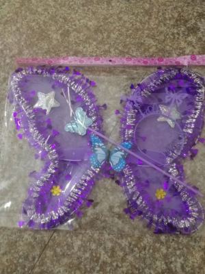 Cool toy glitter toy glitter toy butterfly angel wing, a piece of 300