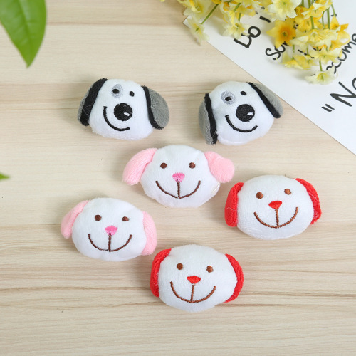 yifan embroidery cartoon puppy plush accessories children doll doll clothing accessories manufacturer customized