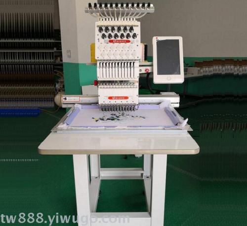 embroidery machine embroidery machine single head automatic computer embroidery machine 6 needles 9-needle 12-needle flat embroidery cap embroidery ready-to-wear embroidery