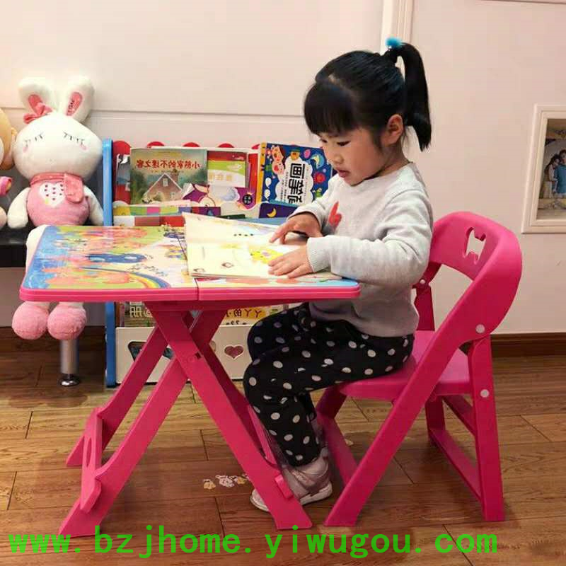 childrens folding table and chair set