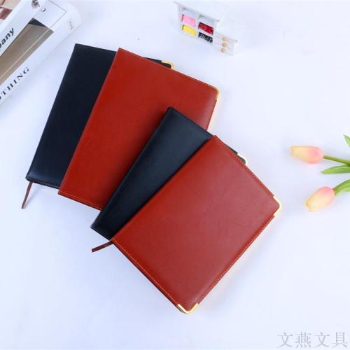 xinmiao pu leather surface a5 notebook business office learning gift set advertising custom logo notepad spot