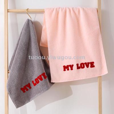 Tuoou textile manufacturers direct sale of pure cotton towels 35*75 * 70*140