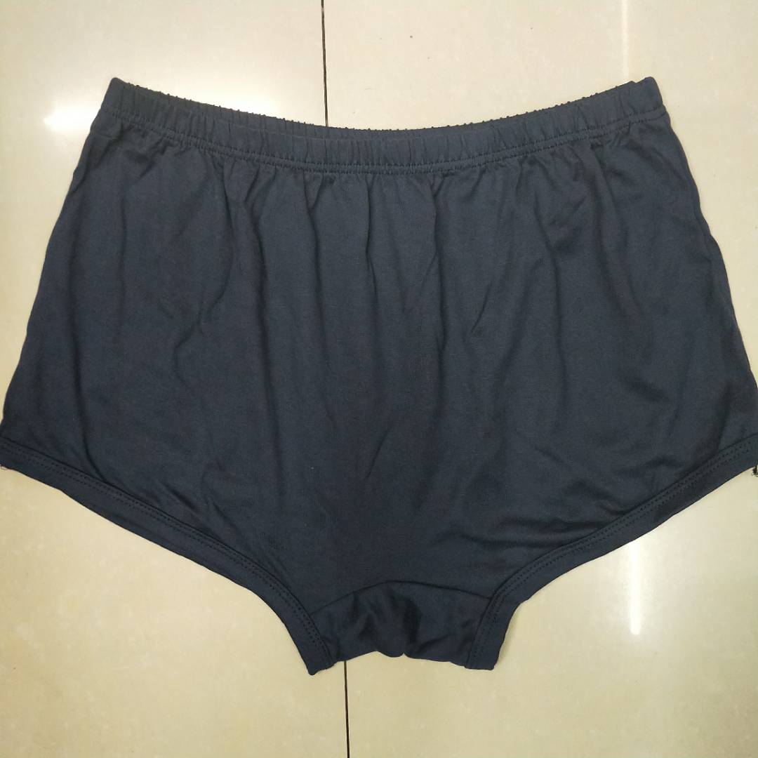 纯棉男士圆角短款 纯棉内裤 男士大裤衩