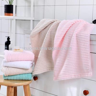 Tuo European textile manufacturers direct plain cotton towel forging file four colors optional
