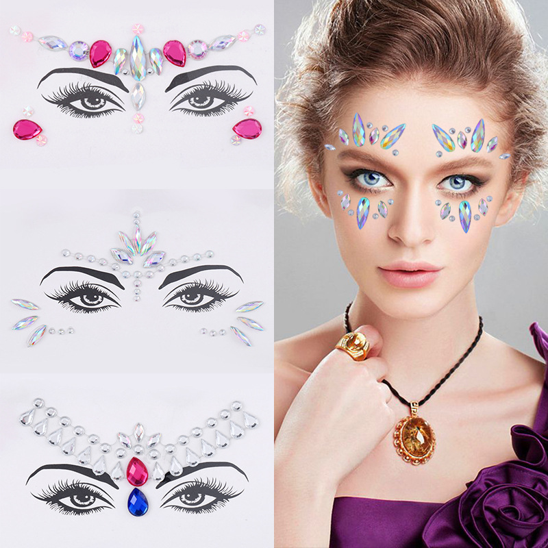 Supply 2019 new trend acrylic diamond stick face stick face stick is ...