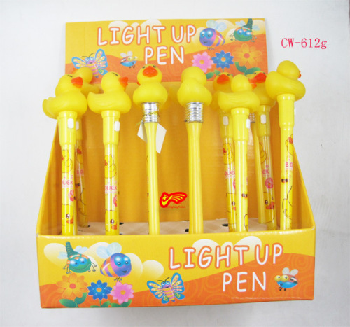 Duck Cigarette Rack Pusher Push Light Duck Cute Duck Popular Worldwide Taiwan Hot Sale Popular Elements New Pen