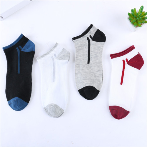men‘s summer socks socks cotton deodorant thin short socks breathable invisible low-cut men‘s boat socks
