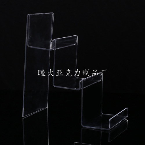 three-layer commodity display rack transparent acrylic display stand organic glass display stand manufacturer customized acrylic products