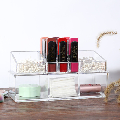 Hot Selling Home Makeup Lipstick storage Box Creative Cosmetics Multi-Function Display Stand Factory Custom Wholesale 