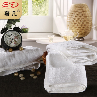 Hotel bath towel full cotton adult increase thicken soft bibulous large size household towel Hotel Hotel special supply