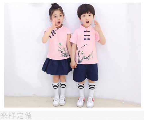children‘s ancient costume boys and girls suits hanfu kindergarten children‘s three-character scriptures chinese studies show performance gown