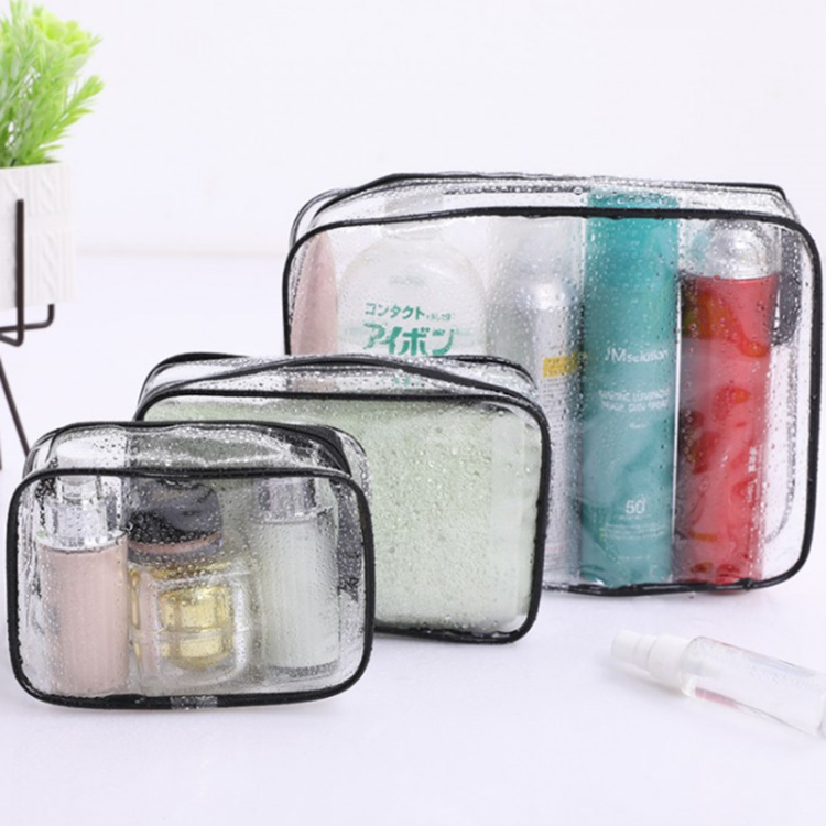 Supply PVC Transparent toiletries bag is suing thickened toiletries bag ...