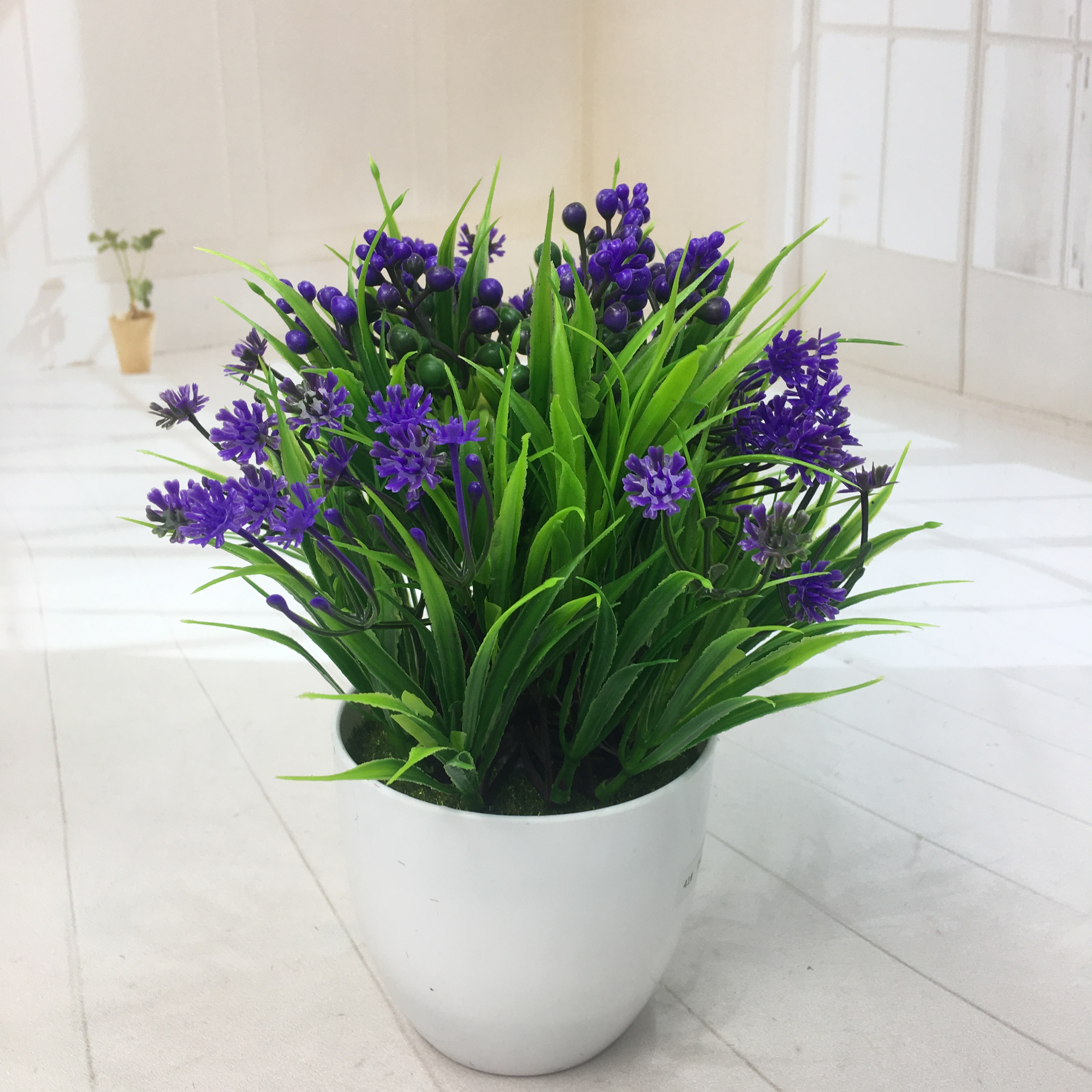 迷你仿真盆景花 小型盆栽 厂家直销仿真花植物