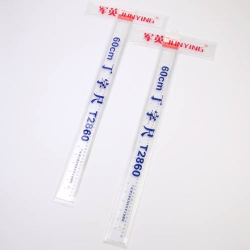 organic t-square 60cm transparent drawing engineering ruler measuring scale student ruler drawing ruler t-shaped ruler wholesale