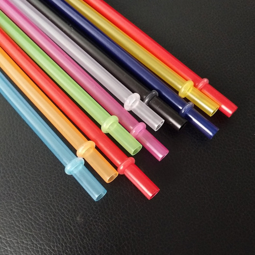 hard straw with ring pure color can be reused