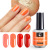 Fashion beauty factory direct sales of 15ML three-step nail polish glue genuine QQ nail polish glue can remove nail polish glue