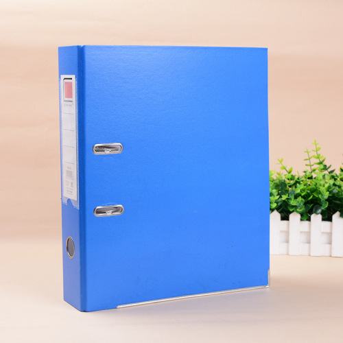 factory direct sales 2-inch/3-inch lever arch file cardboard punch folder two-hole punching lever arch file office documents