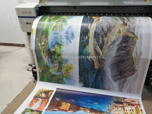 Export Canvas Painting Core Printing Chemical Fiber Cloth Waterproof Non-Fading Waterproof Photo Paper Inkjet Non-Woven Paper Printing Painting