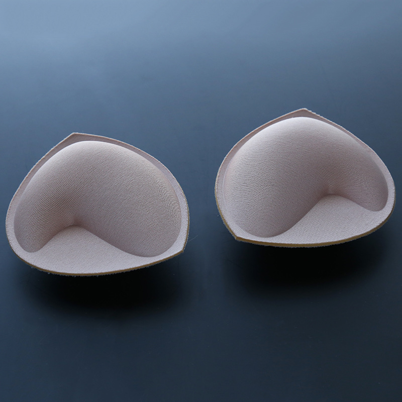 厂家直销夏天爆款小胸必备加厚海绵文胸插垫聚拢形比基尼罩杯插片