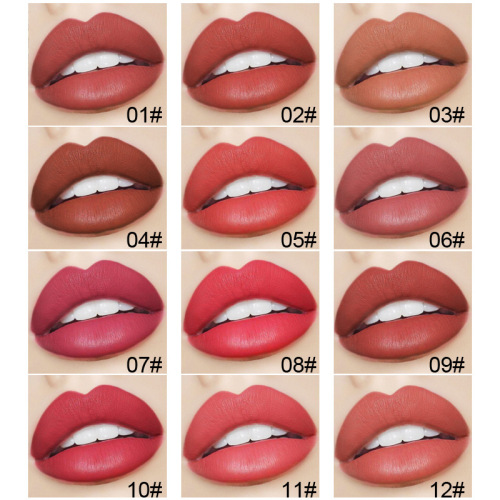 Kissbeauty Cross-Border Supply Matte Lipstick Easy to Color Moisturizing Not Easy to Fade 24 Colors Foreign Trade Exclusive