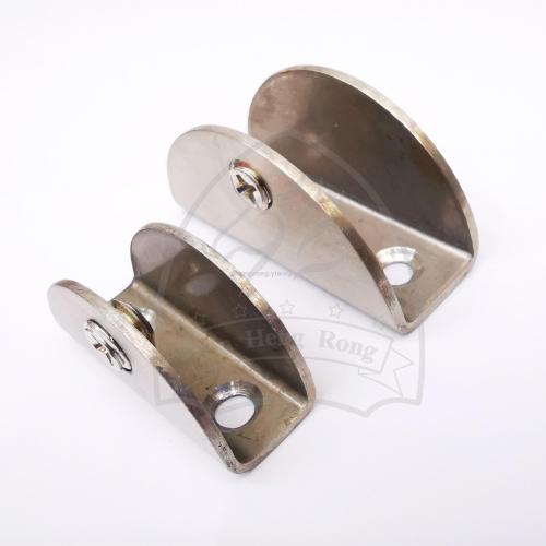 stainless steel glass clamp semicircle glass clip laminate clip glass fixing clip glass fixing bracket glass accessories