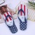 Foreign Trade Men's PE Brazil Beach Flip Flops World Cup Flag Pattern Sandals Source Manufacturer Customization