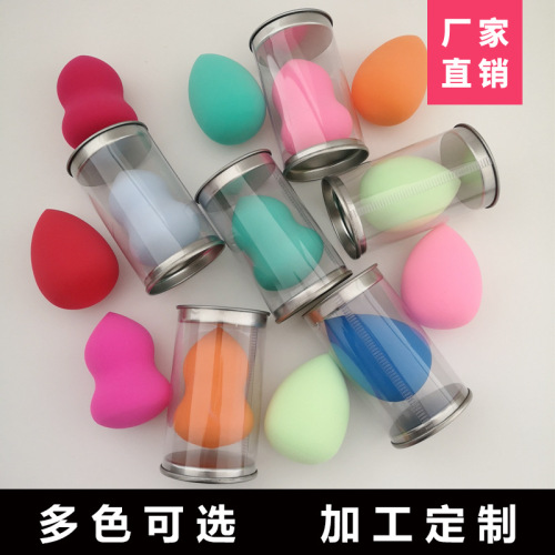 Water Drop Powder Puff Hydrophilic Becomes Larger When Exposed to Water Beauty Egg Gourd Cotton Water Drop Powder Puff Makeup Egg Factory Foreign Trade Exclusive Supply