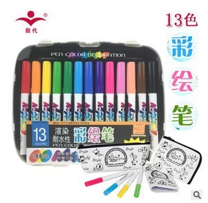 13 Color Water-Resistant Color Painting Pen Color Marker Ceramic t-shirt Painted Student Hand-Painted Pen Marker Pen