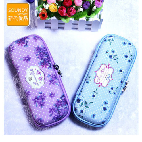 New Generation Small Fresh Pencil Case Fashion Lady Stationery Bag Children Primary School Student Pencil Bag Drop-Resistant Waterproof Stationery Box