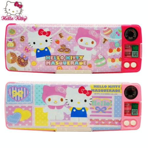 Primary School Stationery Box Hello Kitty Hello Kitty Melody Creative Girl Multifunctional Pencil Case