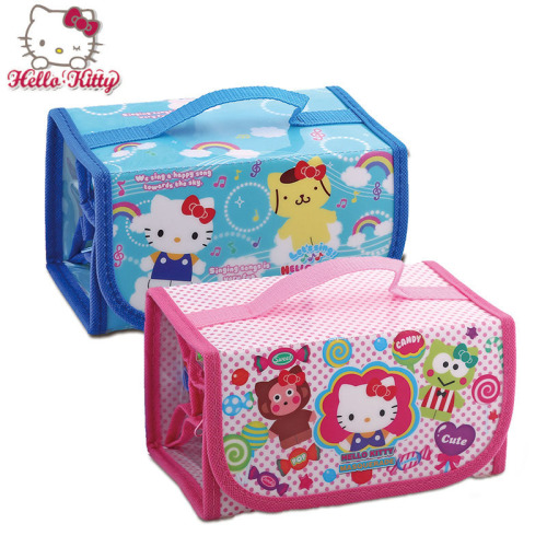 new hello kitty children‘s drawing learning stationery set primary school student large capacity pencil case multifunctional