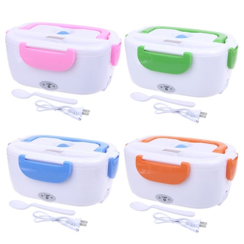 New Cooking Lunch Box Multifunctional Lunch Box Plug Electric Heating Insulation Electric Lunch Box Mini Convenient Car Lunch Box